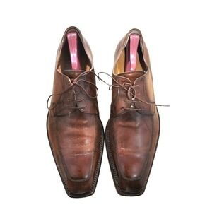 Botticelli Men's Dress Shoes Lace-Up Italian Made Brown EU 45 / US 11‎